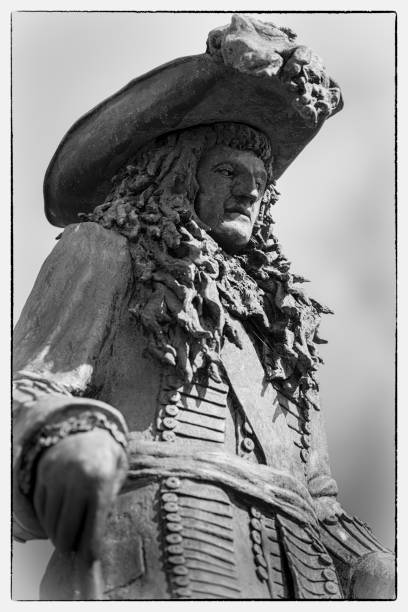CARRICKFERGUS, NORTHERN IRELAND - APRIL 20: King William of Orange 11 September, 2017 at Carrickfergus. William landed here at 1690 to defeat the Catholic forces.