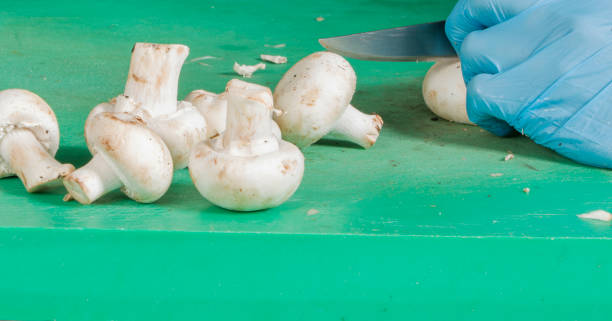 istock chef preparing food and cutting mushrooms 866166618