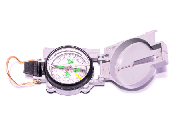 istock Gray Military Vintage Compass 866166816