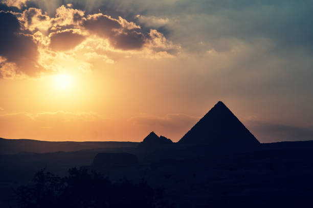 istock The Great Pyramid of Giza at sunset. 866178922