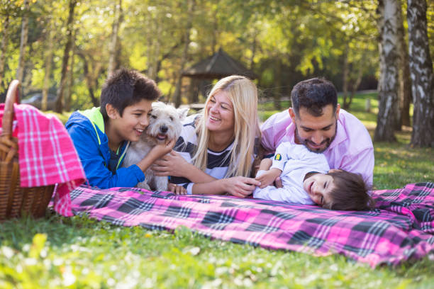 istock Happy mixed-race family 866179456