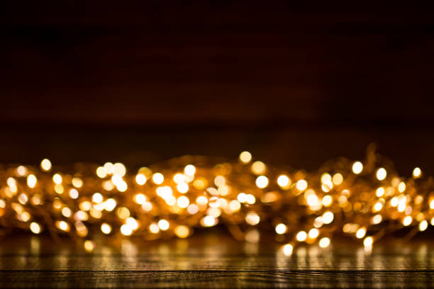 istock Christmas background with light spots and bokeh. 866194628