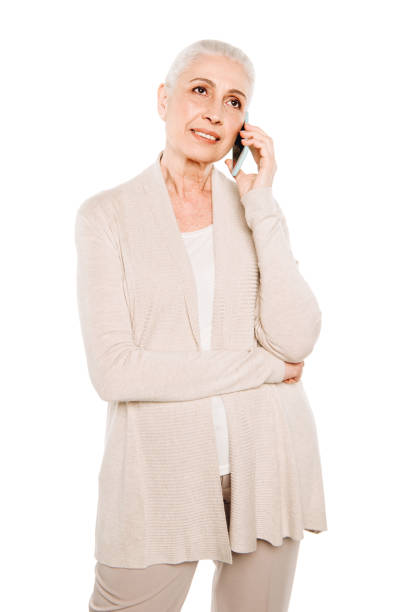 istock senior woman with smartphone 866200164