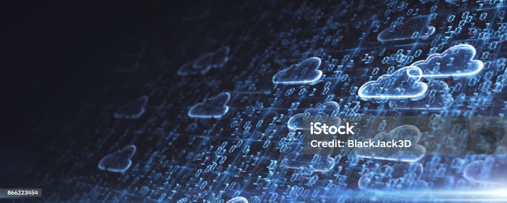 Cloud Computing  - Lizenzfrei Cloud Computing Stock-Foto