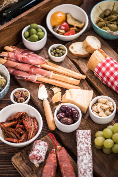 istock Traditional spanish tapas for sharing with friends 866227628