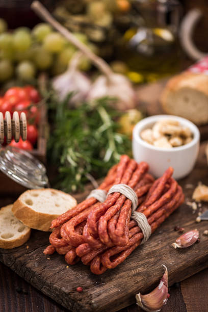 istock Polish kabanos dried sausage 866233928