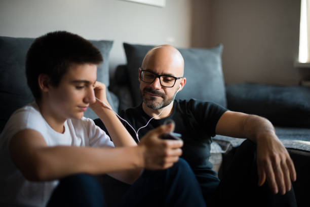 istock Enjoying their favorite music 866234060