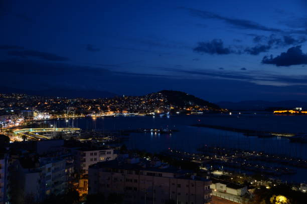 istock Kusadasi, Turkey, at night 866240128