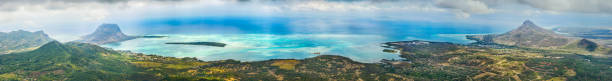 istock View from the highest peak of Mauritius. Panorama 866240418