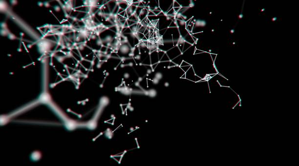 istock Futuristic virtual technology background, Fiber virtual optic cables, fibre connection, telecomunications concept, digitally generated image. 866241348