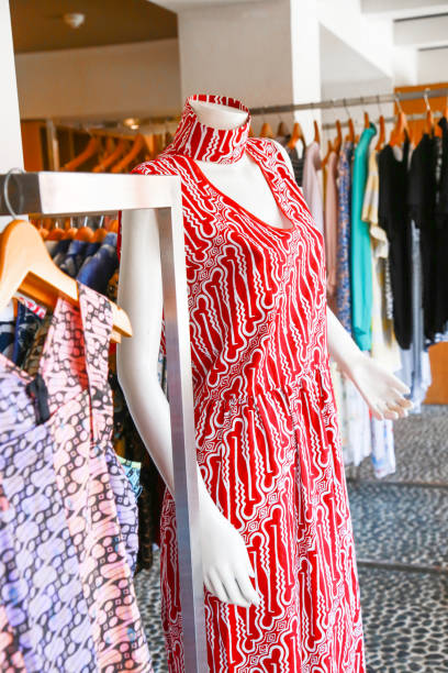 istock Clothing at the modern shopping mall 866244844