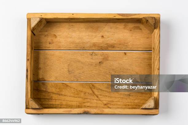 Empty Wooden Container Stock Photo - Download Image Now - Crate, Wood - Material, Box - Container