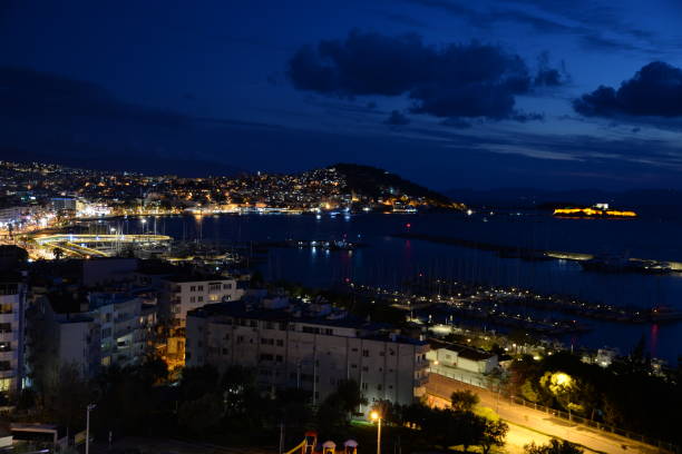 istock Kusadasi, Turkey, at night 866247430