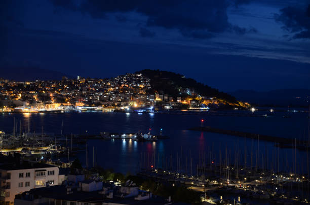 istock Kusadasi, Turkey, at night 866251140