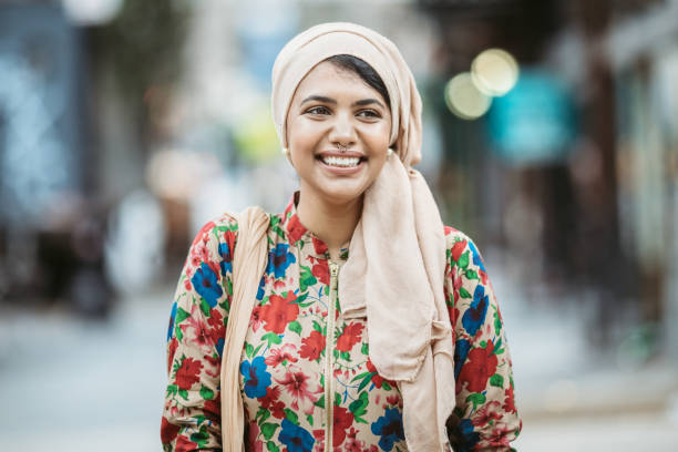 Confident Bengali Muslim Young Woman
