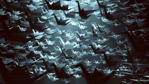Thousand Origami Paper Cranes