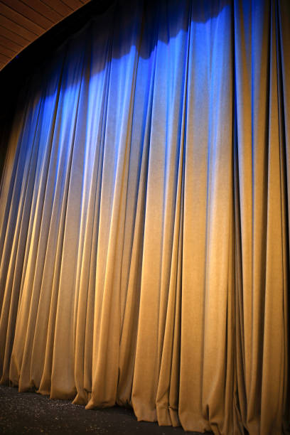 istock View of stage curtain 866280442