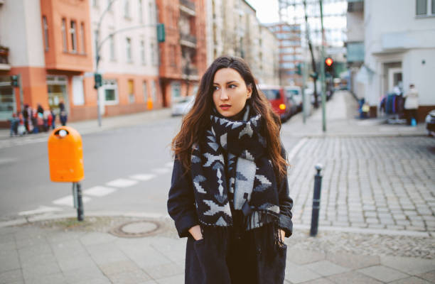 istock Young woman walking in Schoneberg district of Berlin 866287724