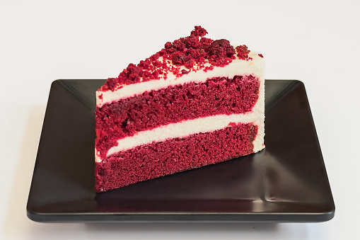 Red Velvet  layer cheese cake.