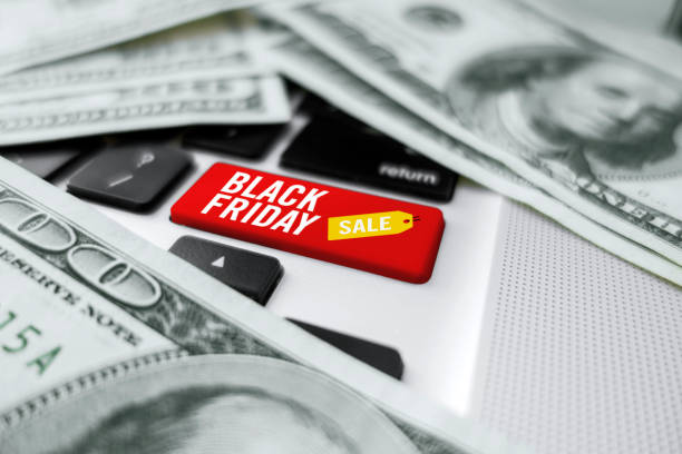 istock Black friday sale key 866293286