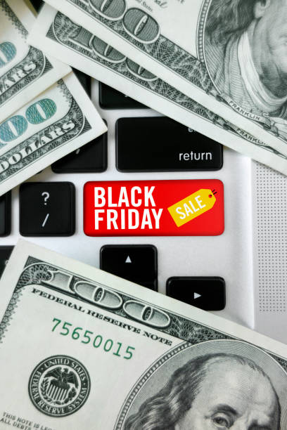 istock Black friday sale key 866293422
