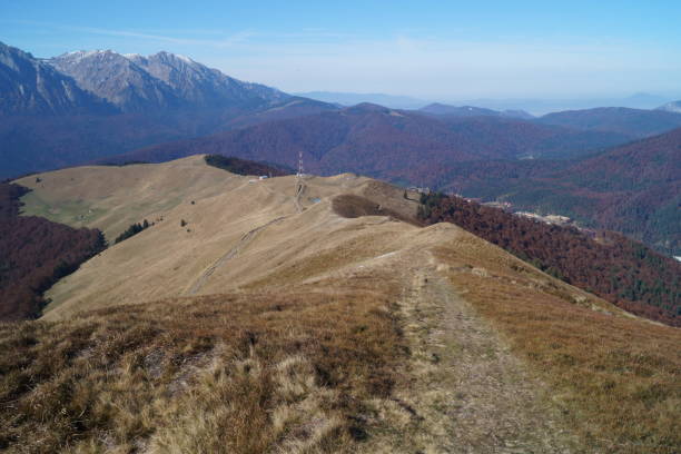 istock View from the Baiului Mountains (1700m-1800m), Azuga, Prahova, Romania (Baiului Mountains) 866294044