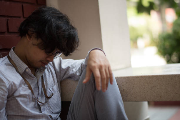 istock business man is stressed from his work. depression and anxiety concept. 866302970