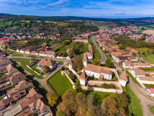 istock Cincsor Saxon Village in Transylvania 866303196