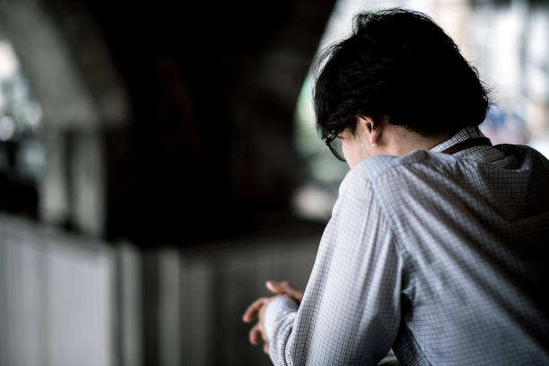 istock business man is stressed from his work. depression and anxiety concept. 866306372