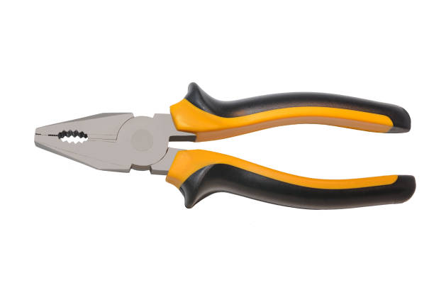 istock Passage for electrical works with plastic handles isolated on white background 866313692