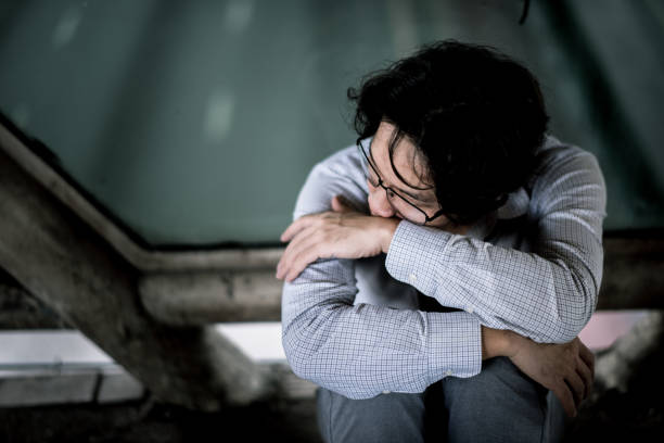 istock business man is stressed from his work. depression and anxiety concept. 866314182