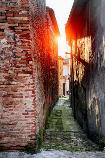 istock Street with the Church 866318178