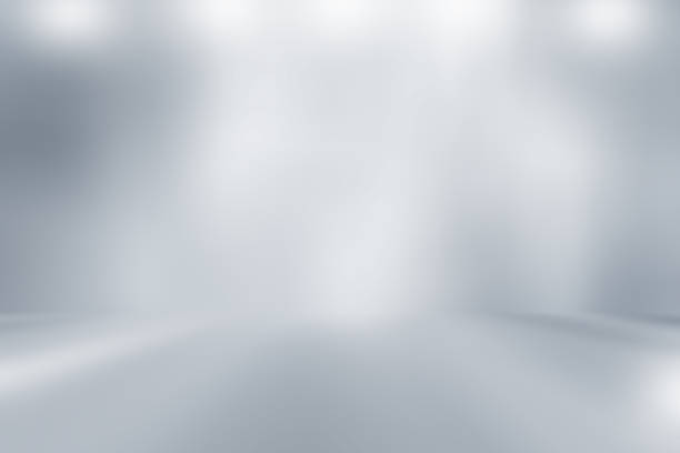 istock Gray empty room studio gradient used for background and display your product 866321710