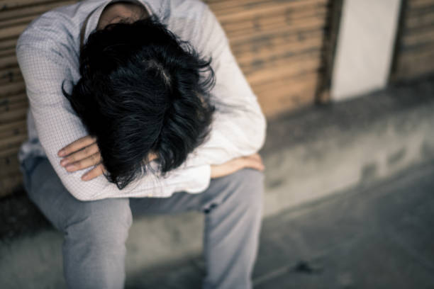 istock business man is stressed from his work. depression and anxiety concept. 866324818