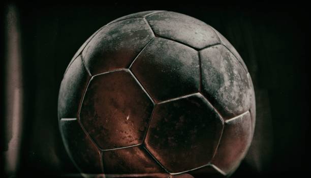 istock Silver soccer ball on various material and background, 3d rendering 866325800