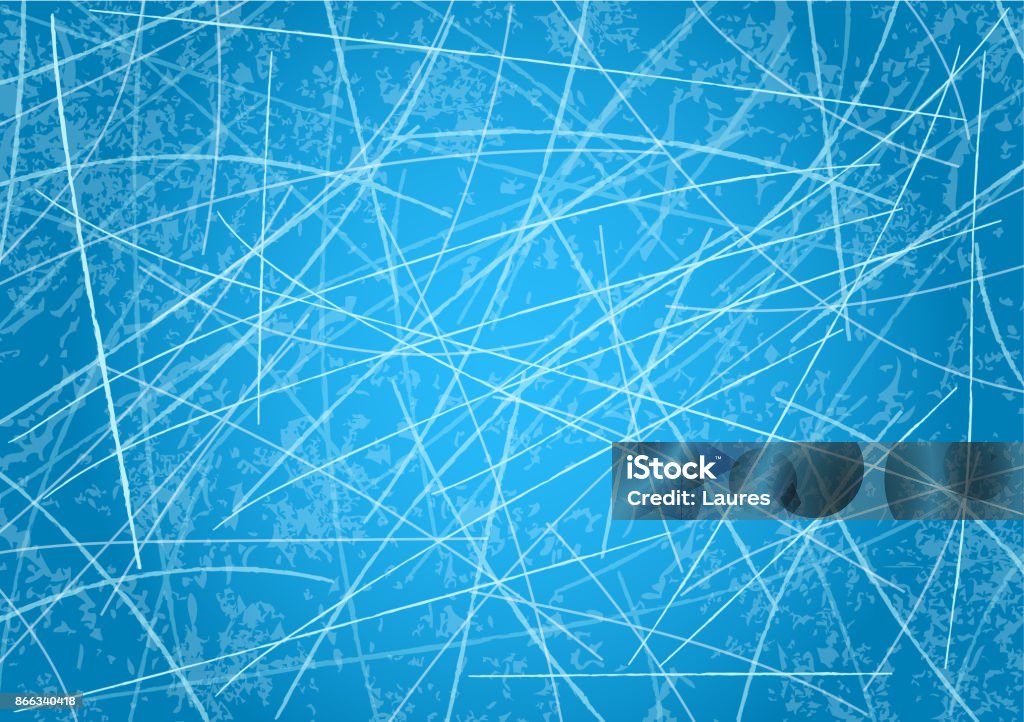 Ice surface of ice rink Ice surface of ice rink. Ice rink. Vector illustration Ice-skating stock vector
