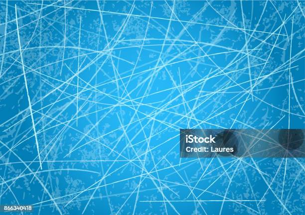 Ice Surface Of Ice Rink Stock Illustration - Download Image Now - Ice-skating, Ice, Vector