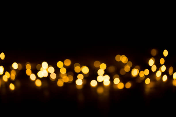istock Christmas background with light spots and bokeh. 866347654