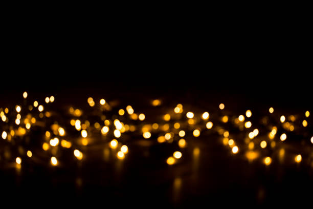 istock Christmas background with light spots and bokeh. 866347722