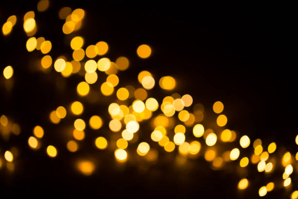 istock Christmas background with light spots and bokeh. 866350018