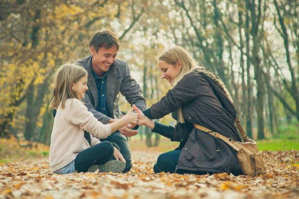istock Family of three 866354102