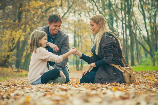 istock Family of three 866355010