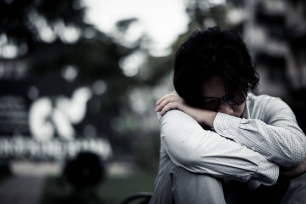 istock business man is stressed from his work. depression and anxiety concept. 866357984