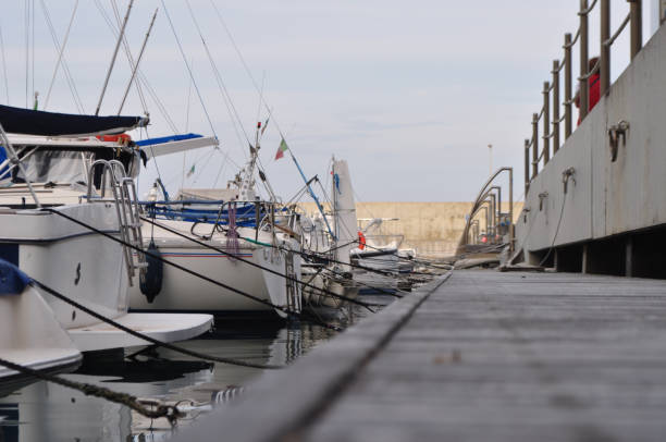 istock Sailing boats in a harbour 866374602