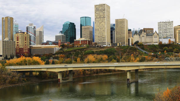 istock Edmonton cityscape across North Saskatchewan River 866375878