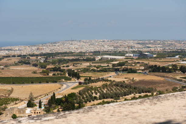 istock Malta island from Mdina fortress 866401326