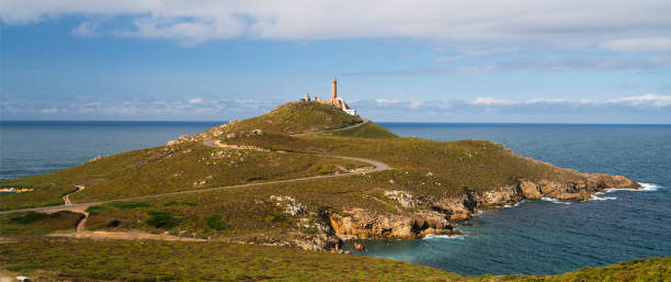 istock Faro de Cabo Villano Lighthouse in Muxia, Spain 866404394