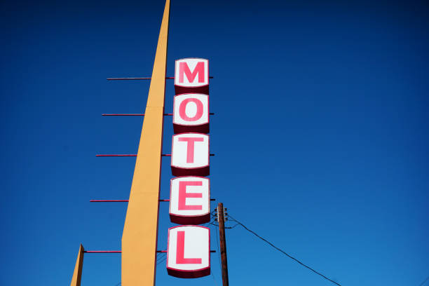 istock vintage motel sign 866408836
