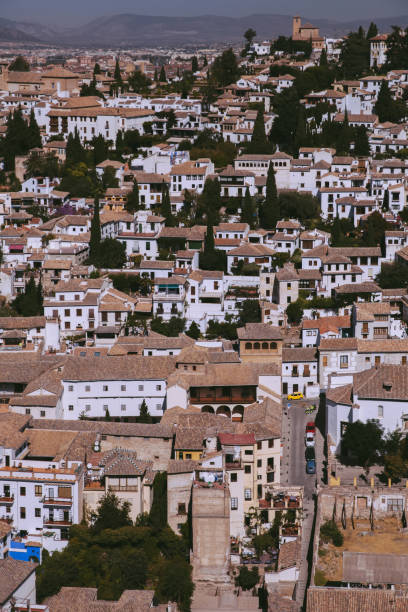 istock Panoramic of Albaicin Buildings in Granada,Spain 866415990