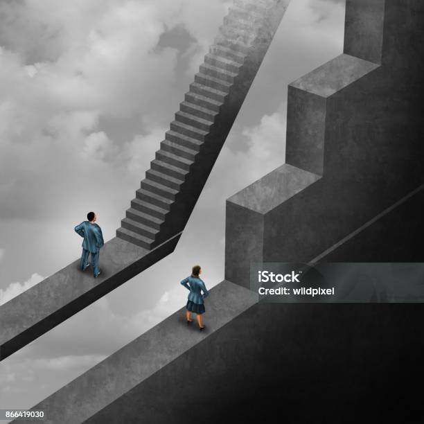 Gender Discrimination Stock Photo - Download Image Now - Imbalance, Bias, Sex Discrimination